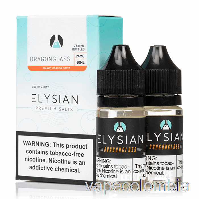 Vape Desechable Dragonglass - Sales Elysian - 60ml 24mg